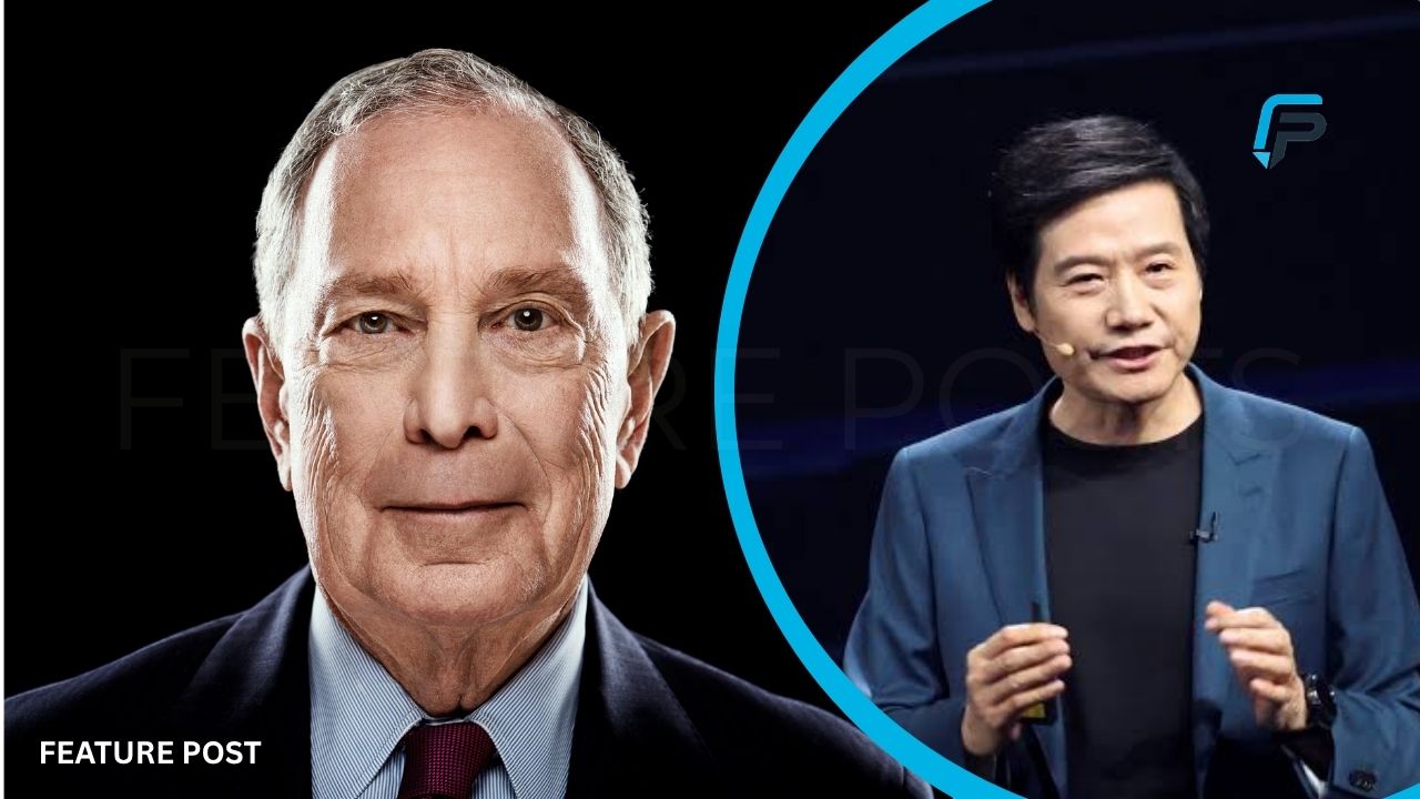 Michael Bloomberg and Lei Jun
