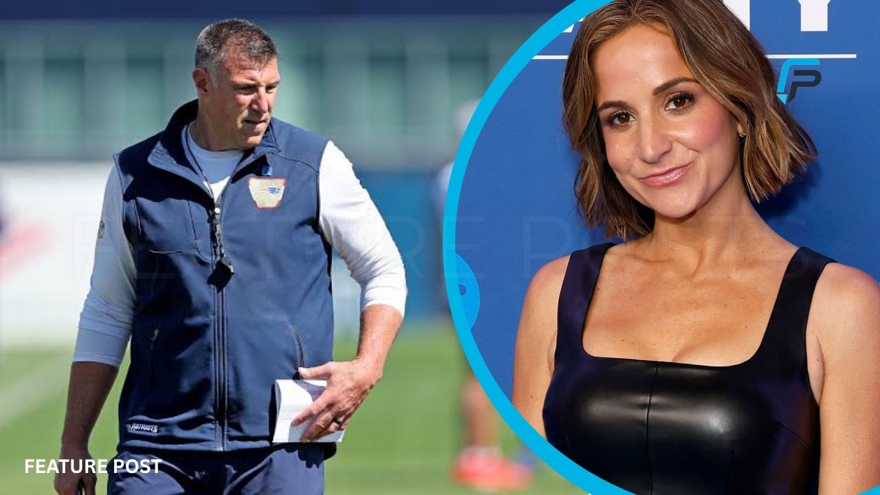 Mike Vrabel and Dianna Russini
