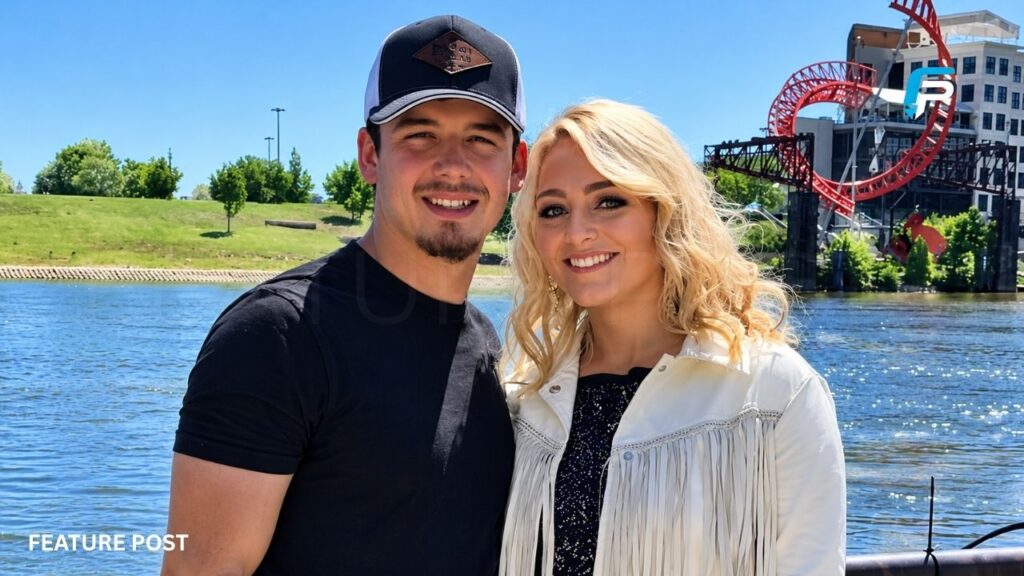 Noah Thompson with Hunter girl