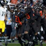 Pittsburgh Steelers vs Cleveland Browns Match Player Stats